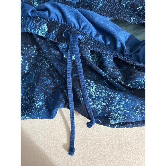 Under Amour running shorts  Womens Splatter Print  Blue Teal Lightweight m - Picture 9 of 9